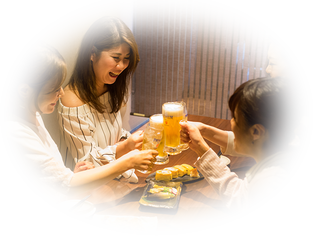 みんなで宴会