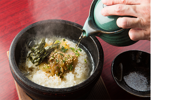 石焼鯛茶漬け